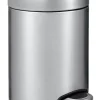Eko pedaalemmer Serene mat RVS 5 L