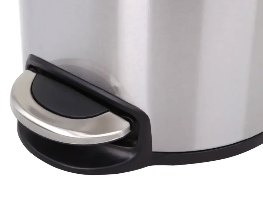 Eko pedaalemmer Serene mat RVS 5 L