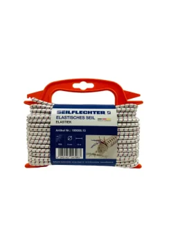 Seilflechter ELASTIEK LATEX/POLY 6MMWIT 15MTR