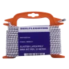 Seilflechter ELASTIEK LATEX/POLY 6MM WIT 10MTR