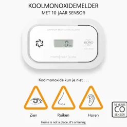 Elro FC5003 koolmonoxidemelder inclusief 2 jaar AA-batterij