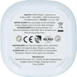 Elro FW1501 watermelder IP65 inclusief 3 jaar lithium batterij