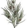 Emerald kunsttak Abies spray groen 80cm