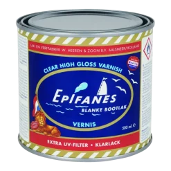Epifanes bootlak blank / vernis met extra UV-filter 500 ml