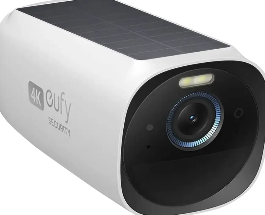Eufycam 3 Draadloze Beveiligingscamera voor buiten 4K met Zonnepaneel Uitbreiding