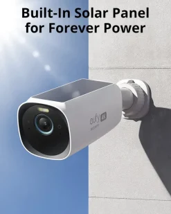 Eufycam 3 Draadloze Beveiligingscamera voor buiten 4K met Zonnepaneel Uitbreiding