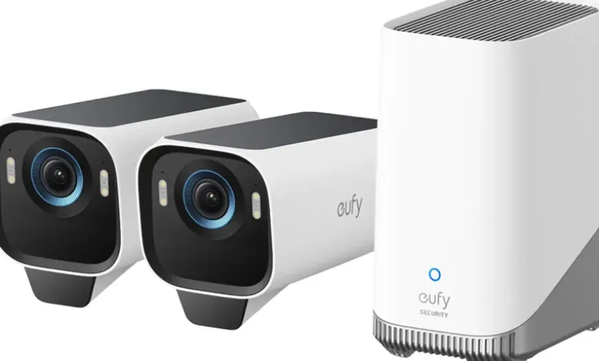 EufyCam S3 Pro Duo Pack Draadloze beveiligingscamera's 4K met Homebase 3