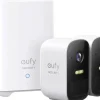 Eufy draadloze beveiligingsset inclusief Homebase 2 en 2 beveiligingscamera's Wit