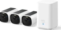 Eufy E40 solocam 3-pack inclusief Homebase 2
