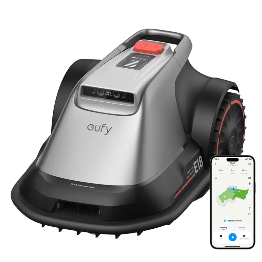 Eufy robotmaaier AutoMower E18 - draadloos 1200m - incl raincover