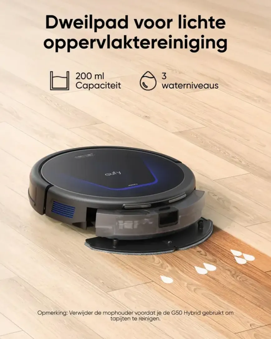 Eufy Robotstofzuiger G50 Hybrid