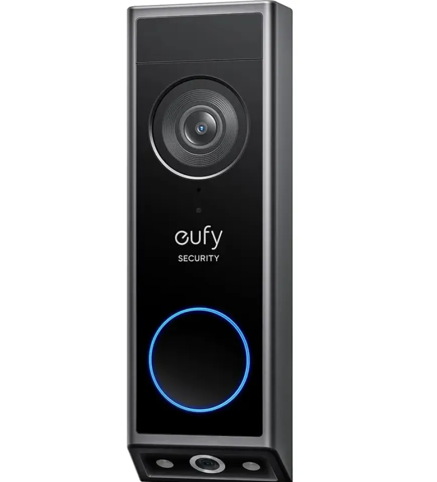 Eufy Video Deurbel E340 2 camera's Zwart Uitbreiding