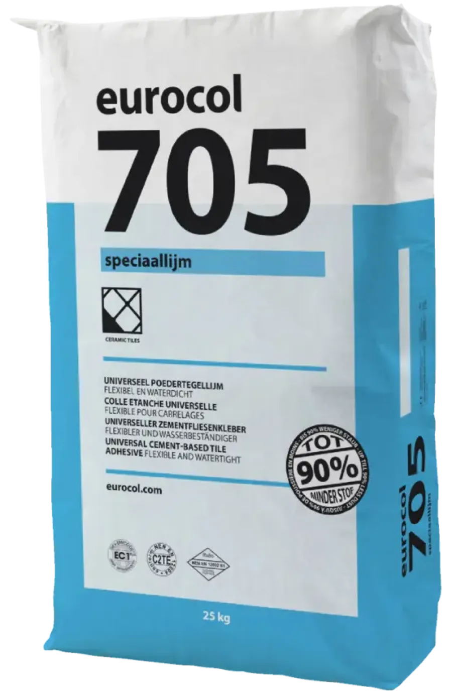 Forbo Eurocol Eurocol 705 speciaal poedertegellijm grijs 25 kg
