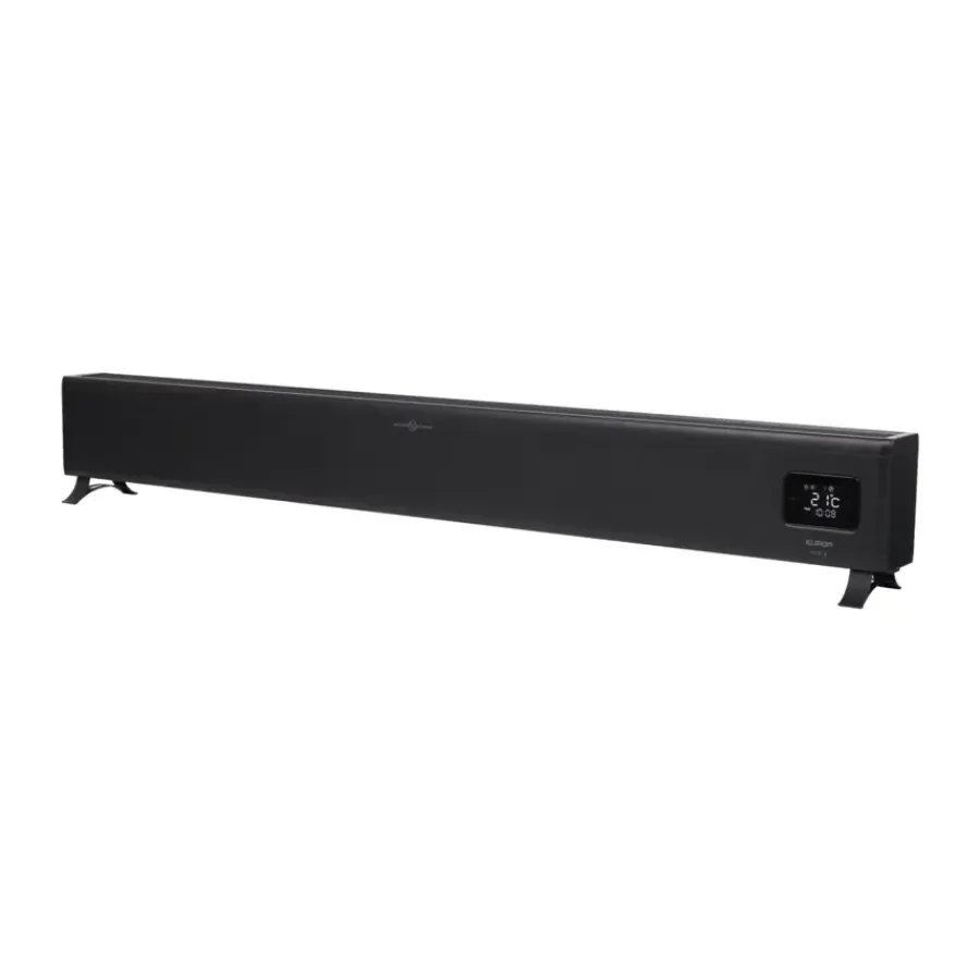 Eurom Alutherm Baseboard 2500 Zwart met WiFi