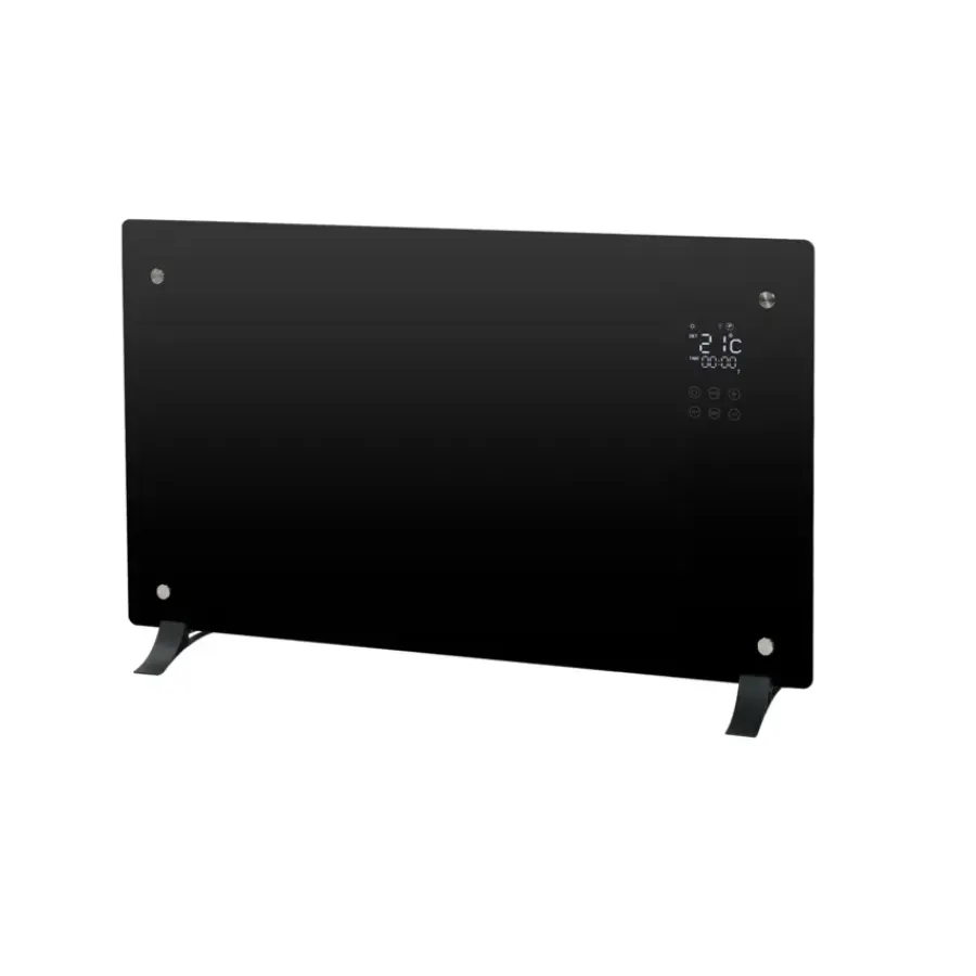 Eurom Alutherm Verre 1500 Watt Zwart met Wifi