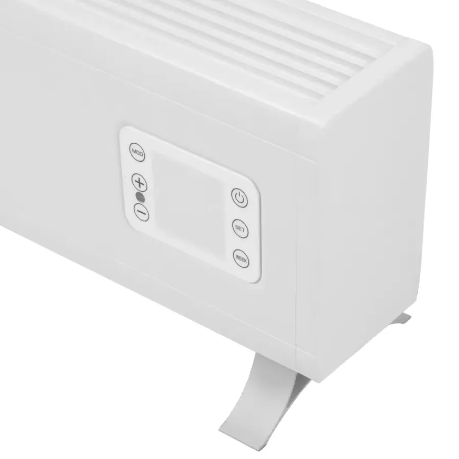 Eurom convectorkachel Alutherm Plint 1000 wit met Wifi