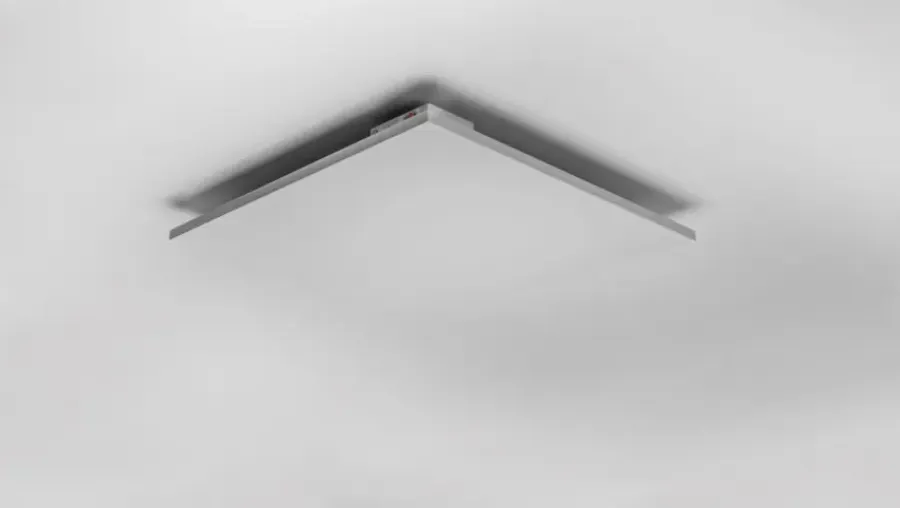 Eurom infraroodpaneel Mon Soleil 300 Plafond 60x60 cm glas
