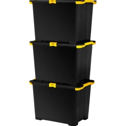 Geen Evo Pro opbergbox DIY antraciet kunststof 65 L