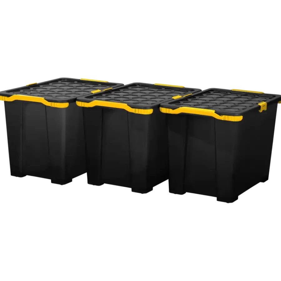 Geen Evo Pro opbergbox DIY antraciet kunststof 65 L