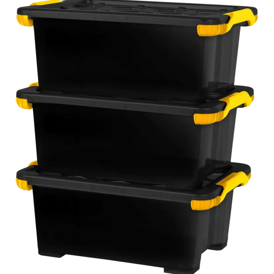 Geen Evo Pro opbergbox DIY antraciet kunststof 11 L