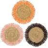 Geen Fernandez placemat roze bruin oranje - d38cm