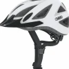 Fietshelm City Pro shiny white L