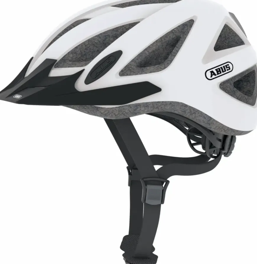 Fietshelm City Pro shiny white M