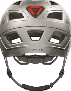 Fietshelm Hyban 2.0 signal silver M