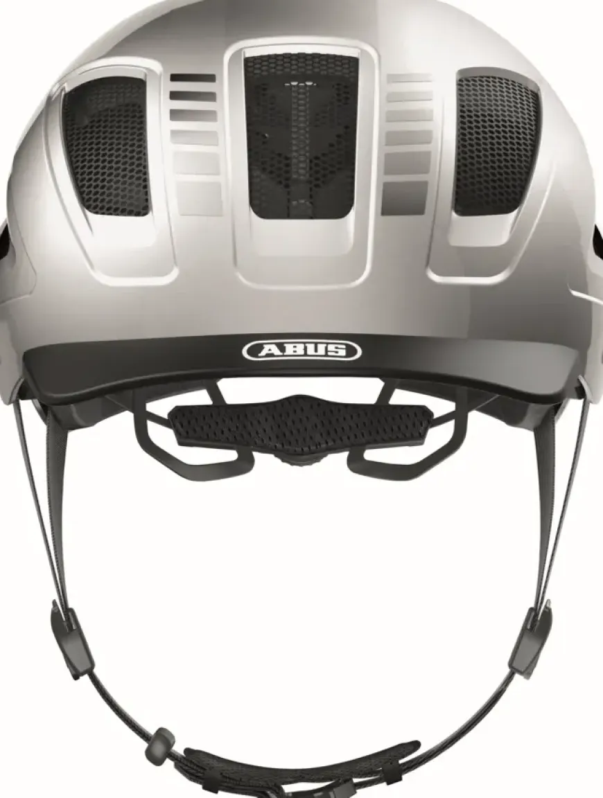 Fietshelm Hyban 2.0 signal silver L
