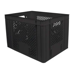 Fietskrat zwart 31L