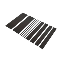 Firststep traprenovatieset pvc-treden beton zwart 4 stuks
