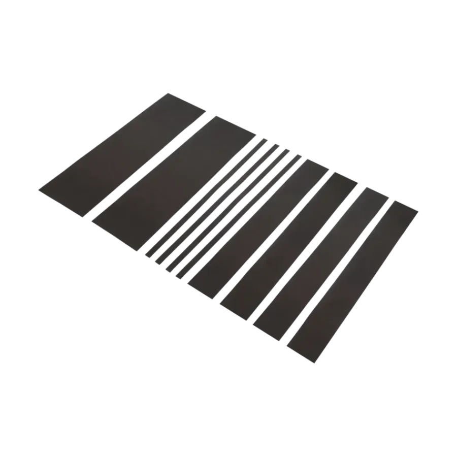 Firststep traprenovatieset pvc-treden beton zwart 4 stuks