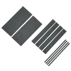 Firststep traprenovatieset laminaattreden steen antraciet, 4 stuks