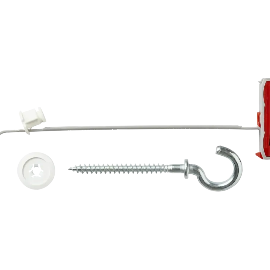 Fischer Hollewandplug DuoTec 10 mm met schroefhaak 2 stuks