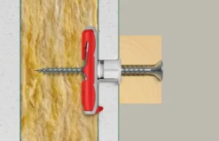 Fischer Hollewandplug DuoTec 10mm met schroef 2 stuks