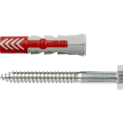 Fischer Universeelplug DuoPower 14x70mm met zeskantschroef 2 stuks