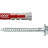 Fischer Universeelplug DuoPower 10x50mm met zeskantschroef 25 stuks