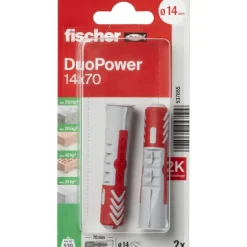 Fischer Universeelplug DuoPower 14x70mm 2 stuks