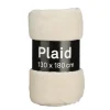 Geen Fleece plaid beige - l180xb130cm