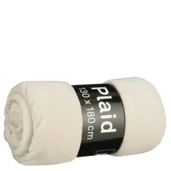 Geen Fleece plaid beige - l180xb130cm