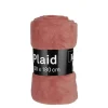 Geen Fleece plaid roze 180 x 130 cm