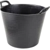 Flexibele kuip 25 liter zwart