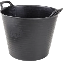 Flexibele kuip 25 liter zwart