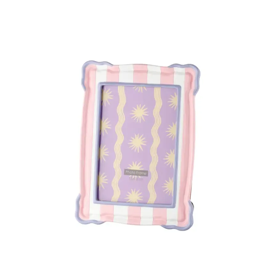 Geen Fotolijst roze wit 16,3x1x21,5cm