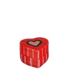 Geen Franca opbergdoos hart rood - l10xb10xh7cm