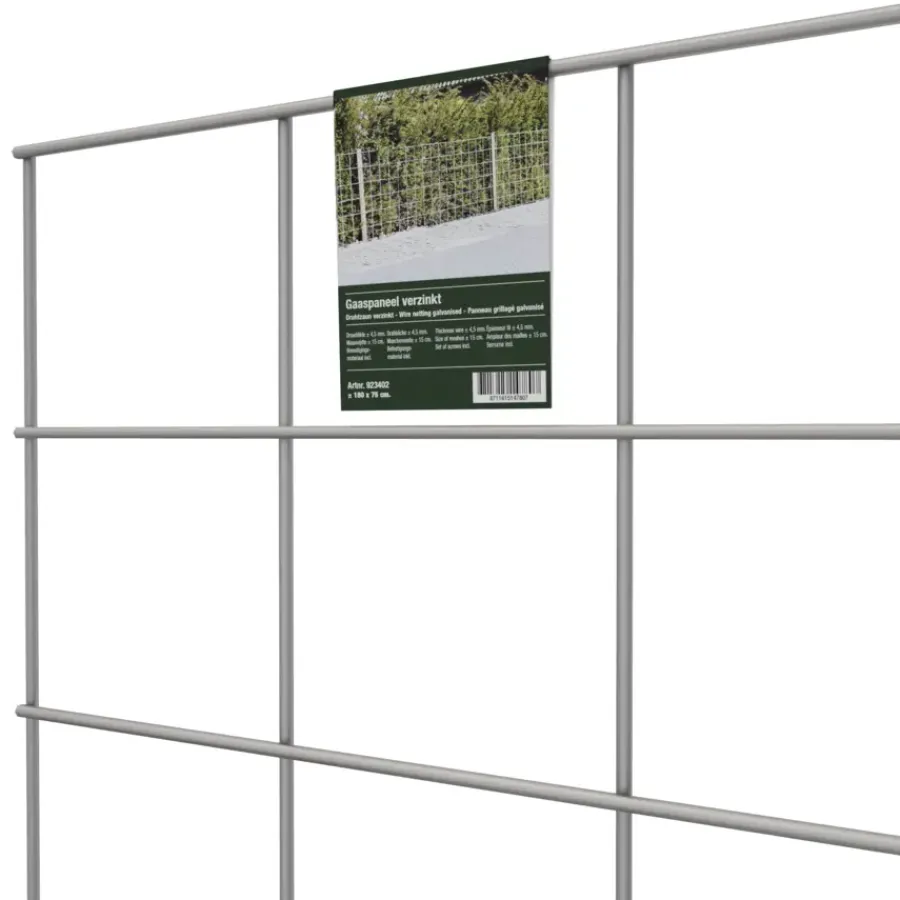 Geen Gaaspaneel verzinkt 180 x 75 cm