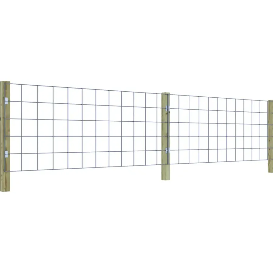 Geen Gaas startpakket tuinhek grenen hout liggend 180 x 75 cm