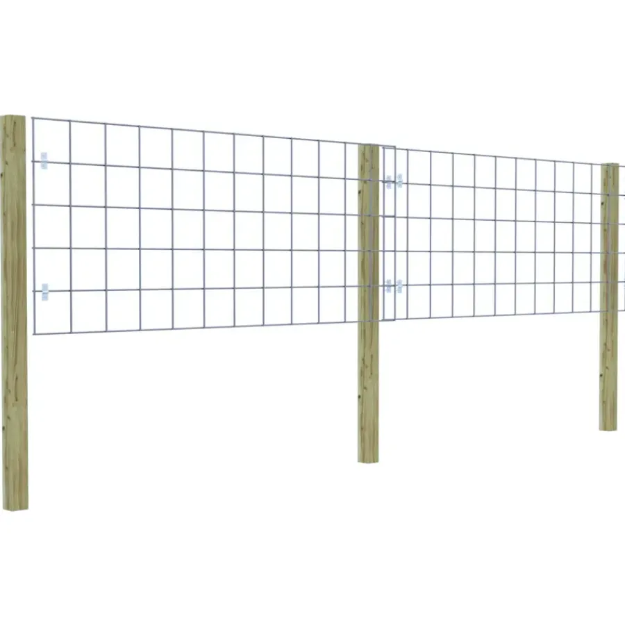 Geen Gaas startpakket tuinhek grenen hout liggend 180 x 75 cm
