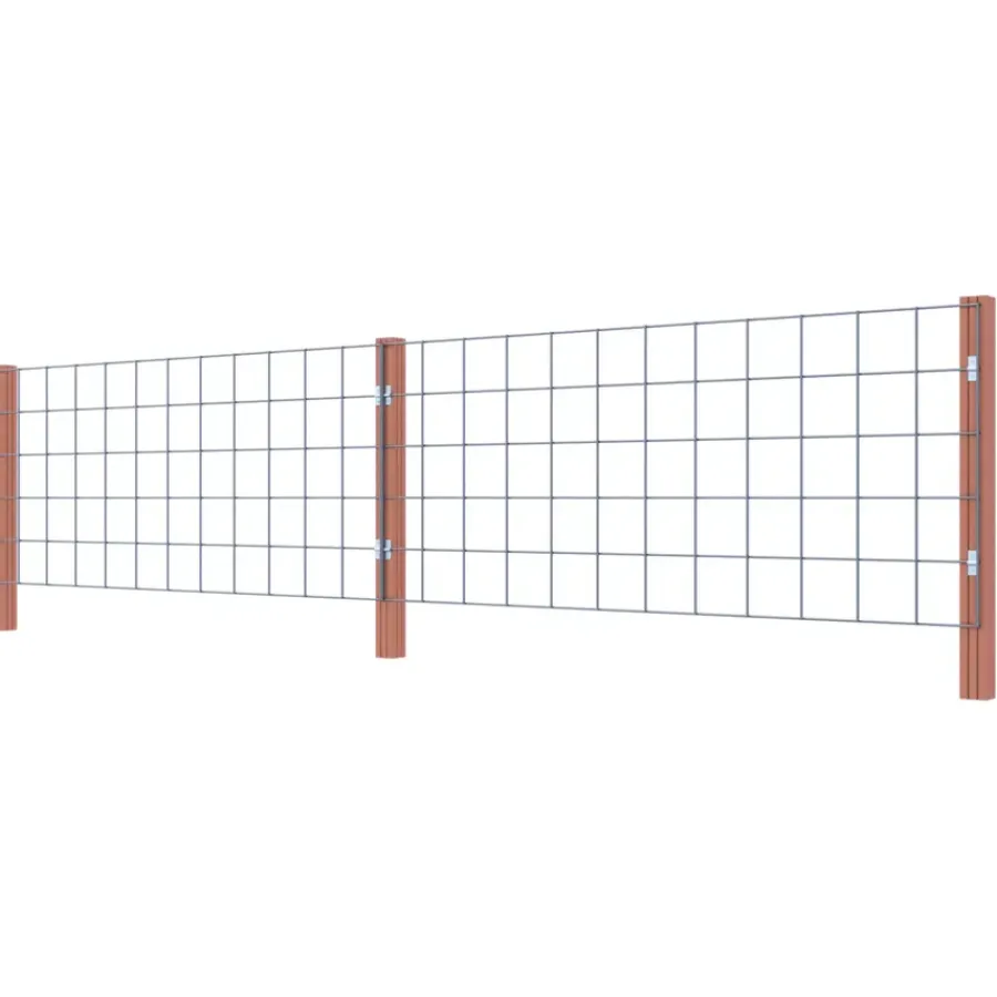 Geen Gaas startpakket tuinhek hardhout liggend 75 x 180 cm