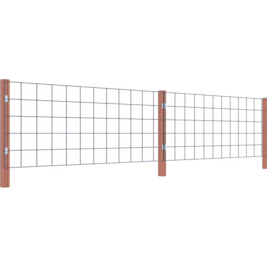 Geen Gaas startpakket tuinhek hardhout liggend 75 x 180 cm